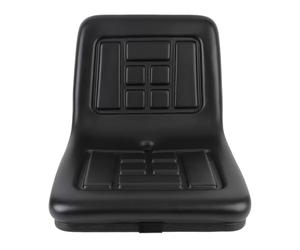 Adfaga Siège universel pour tracteur, robuste et ergonomique, coins arrondis, respirant, en cuir PU, supportant jusqu'à 150 kg (330 lb). Compatible avec les machines agricoles et l