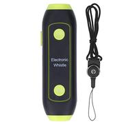 Adfaga Sifflet d'entraînement électronique avec lumière LED 3 Tons 3 volumes réglables 120 150 DB Sifflet sûr sans Souffle pour entraîneurs Sportifs arbitres Camping en Plein air (Verte)