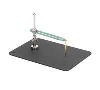 Adfaga Sonde de combustion d'essai fixe avec plaque de base, outil de soudage électronique professionnel réglable pour la réparation de circuits imprimés, la fabrication de bijoux,