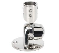 Adfaga Support de Base d'antenne de Bateau en Acier Inoxydable 316 de Haute dureté, diamètre intérieur de 22 mm, Support d'antenne Rond pour navires Marins, Durable et résistant