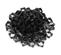 Adfaga Support de Batterie 100 pièces, Support de Batterie en Plastique de qualité supérieure, Organisateur, Mallette de Rangement pour Batteries cylindriques Li-ION, projets de br