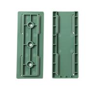 Adfaga Support de multiprise adhésif, poinçon de fixation de prise, support de gestion de câbles, organisateur de bureau auto-adhésif pour bureau, maison, cuisine, matériau PP 3,5x