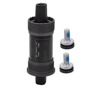 Adfaga Support de pédalier de vélo 68 mm, roulement scellé en acier à trou carré, axe de manivelle robuste, haute résistance, capacité de 1,5 tonne pour vélos de montagne, vélos de (110,5MM)