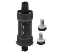 Adfaga Support de pédalier de vélo 68 mm, roulement scellé en acier à trou carré, axe de manivelle robuste, haute résistance, capacité de 1,5 tonne pour vélos de montagne, vélos de (122,5MM)
