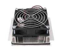 Adfaga Système de refroidissement thermoélectrique Module de réfrigération à semi-conducteur haute performance avec boîtier en alliage d'aluminium puissance 70 W pour projets de br