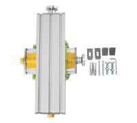 Adfaga Table de travail multifonctionnelle pour fraiseuse, en alliage d'aluminium, pour perçage composé, table coulissante croisée, établi de précision pour le bricolage et le trai