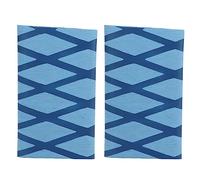 Adfaga Table Tennis Racket Grip Ta Professional Retrosable Non-Glissement Handle Enveloppe Soft Confortable Durable Pong Rape Grip pour Concours d'entraînement 2 Pack Polyolefin M (Bleu)