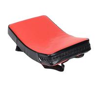 Adfaga Taekwondo Kick Boxing Pad Équipement Professionnel d'entraînement d'arts Martiaux Muay Thai Punch Target Side Kick Pad Grande Taille 46x30x8cm Mousse EVA en Cuir Spatial pou (Rouge)