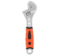 Adfaga Télectricité réglable professionnelle 8/10/12 pouces Chrome Vanadium Steel Spanner High Toumbing Plumbing Tool for Auto Repair Motorcycle Maintenance Horde Hand Tool (20,3 cm / 8in)