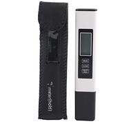 Adfaga Testeur de qualité de l'eau TDS Stylo de Test d'eau Potable Portable Détecteur de Moniteur d'eau précis pour Le Bureau à Domicile et Le Laboratoire Matériau ABS Blanc