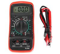 Adfaga XL830L Multimètre numérique portatif professionnel avec rétroéclairage LCD Testeur de résistance de courant de tension Housse en silicone antichoc pour électriciens ingénieu