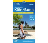 Adfc-Regionalkarte Köln/Bonn, 1:75.000, Mit Tagestourenvorschlägen, Reiß- Und Wetterfest, E-Bike-Geeignet, Mit Knotenpunkten, Gps-Tracks-Download