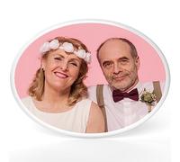 ADFSTONE Personalized Headstone Picture,Gravestone Photo for grave markers, Memorial Porcelain Portrait for Loved ones lost