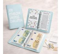 Adftccp Livre De Défi D’épargne Pour Organisation Budgétaire, Classeur Budget Avec Enveloppes Espèces Et Défis Hebdomadaires, Suivi Des Dépenses Pour Maison Travail Et Études (B)