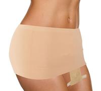Adfuenom Vêtements de soutien pour stomie / hernie, housse de sac de stomie, ceinture de stomie Stealth, ceinture de soutien pour stomie pour femme, sac de stomie accessoires (beige, L)