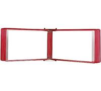 ADGCFKOP A4, Porte-fichiers Mural (Taille : 13x9x3.9IN)(Red)