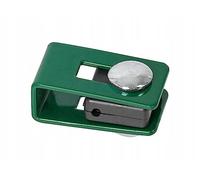 ADGO Anse en U pour éléments de clôture - 5 mm - Pour connexion de poteaux et d'éléments de clôture - Fixation de clôture - Arceau en forme de U - Vert
