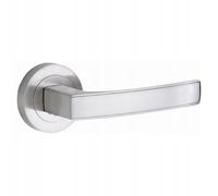 ADGO Aria Poignée intérieure élégante - Poignée droite - 115 mm - Tige divisée ronde - Diamètre : 50 mm - Poignée intérieure élégante - En aluminium (satiné)