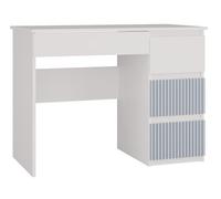 ADGO - Bureau Bleu Mijas Arteso avec Tiroirs - Informatique avec Espace de Rangement - pour Chambre d’Enfant, Ado, Bureau à Domicile - 98x51x76 cm - Côté Droit