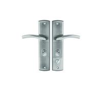 ADGO Frida Poignée extérieure 68 mm - Distance 68 mm - Longueur de la poignée : 130 mm - Hauteur : 275 mm - Largeur : 60 mm - Profondeur : 10 mm - Poignée en aluminium pour portes chinoises (gauche)