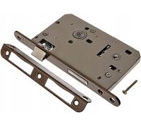 ADGO Jania Serrure de porte 72/60 mm pour insert avec levier, Universel (Gauche ou Droite)