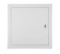 ADGO - Trappe de Visite 30 x 30, Porte de Visite, Trappe de Service pour Inspection et Recouvrement, en plastique, Montage Horizontal et Vertical - Blanc, avec cadre