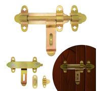 ADGO - Verrou Porte Exterieur Universel en Acier, Verrou de Porte et Portillon, 350 mm, Résistant aux Intempéries - Idéal pour Garages, Portails, Portes de Jardin et Portes Secondaires 350mm Galvanisé