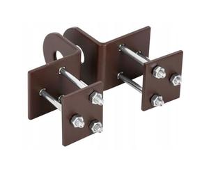 ADGO, Verrous à Pêne, Haspes, Verrous de Serrure - Verrous Pour Cadenas, Verrous de Sécurité Avec Vis - Résistants Aux Influences Extérieures - 50mm