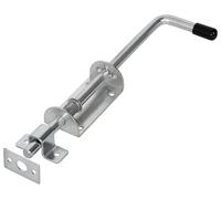 ADGO, Verrous de Porte, Verrous à Ressort, Verrous à Pêne, Verrous de Serrure, Verrous de Serrure de Porte - Verrous de Porte Avec Ressort et Butée - Résistants Aux Influences Extérieures - 400mm