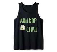 Adh Kop Chai Funny Sindhi Sayings Humor Tea Lovers Memes Débardeur