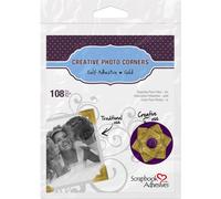 Adh sifs pour scrapbooking 3L, coins photo auto-adh sifs, papier cr atif, dor , paquet de 108