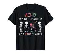 ADHD Awareness Dab - ADHD It's Not A Disability Dabbing ADHD T-Shirt