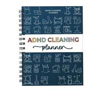 Adhd Cleaning Planner for Adults Women, Adhd Cleaning And Organizing Planner Daily Household Cleaning1 Checklist for Home Family