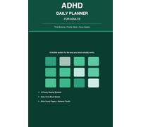 ADHD Daily Planner for Adults: Time Blocking, Priority Reset & Focus System for Scattered Minds