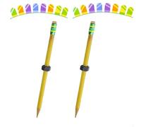 ADHD Fidget Pencil, Threaded Fidget Pencil for ADHD,Textured Pencils Quite Fidget for Autism Kids Calming (2pcs)