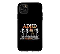 ADHD It's Not Disability It's A Different Ability Skeleton Coque pour iPhone 11 Pro Max