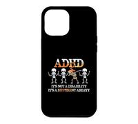 ADHD It's Not Disability It's A Different Ability Skeleton Coque pour iPhone 12 Pro Max