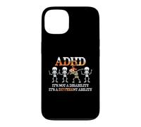 ADHD It's Not Disability It's A Different Ability Skeleton Coque pour iPhone 13