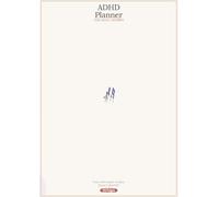 ADHD Planner for Adult Women: Daily, Weekly & Monthly Planner with Habit Tracker, Mood Log & Self-Care
