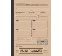 ADHD Planner: Undated Daily & Weekly Schedule Tracker and Journal | Organize Your Life