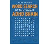 ADHD Word Search Puzzle Book. Great for Adults and Children alike. Great gift for the tireless mind, on holiday, or during work.