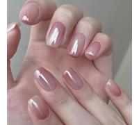 ADHERE Poudre Clair de Lune & Poudre Cristal - Poudre Chrome Hyper-Brillant Cristallin, Poussière de Nail Art, Accessoires Professionnels pour Gel DIY 0.3g (Poudre Cristalline)