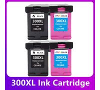 Adhérence d'encre de rechange 300XL pour HP 300,pour Gardens 300 XL Deskjet F4280 F4580 D2560 D2660 D5560 Envy 100 110 120 Photosmart C4680 - Type 2bk and 2color