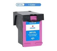 Adhérence d'encre pour imprimante à jet d'encre, 2 documents noirs, 301 XL, 301XL, HP Deskjet 1000, 1010, 1050, 1050A, 2050, 2050A, 2540, Envy 45001 Color