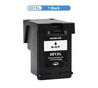 Adhérence d'encre pour imprimante à jet d'encre, 2 documents noirs, 301 XL, 301XL, HP Deskjet 1000, 1010, 1050, 1050A, 2050, 2050A, 2540, Envy 45001 Black