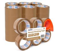 ADHES 36 X Rouleau Ruban Adhésif D'Emballage Brun, 48MM X 50M Ruban