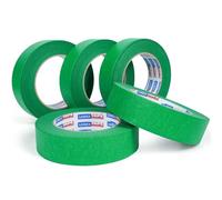 ADHES 5 Rouleaux Ruban De Masquage Peinture 30MM X 50M Vert Multi Surfaces Ruban AdhéSif à Usage GéNéRal Pour La Protection Des Surfaces Lors De Travaux De DéCoration