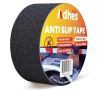 ADHES Noir Bande AdhéSive AntidéRapante 50mm x 18m Ruban AdhéSif De Hazard De Signalisation Bandes De SéCurité Antiderapant Escalier