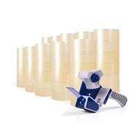 ADHES Rouleaux De Ruban adhésif d'emballage Transparent Pour l'emballage, en mouvement, l'emballage, d'étanchéité,B165,Lot De 60,48mm x 91.4m, 2,6 mil