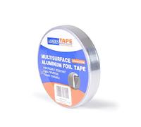 ADHES Ruban adhésif aluminium ruban adhesif haute temperature ruban de réparation, Résister à 80°C à 100°C, Pour la réparation, l'isolation, l'étanchéité et la protection, 20mm x 50m